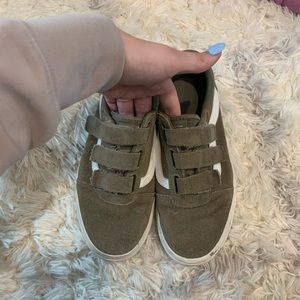 Army green vans